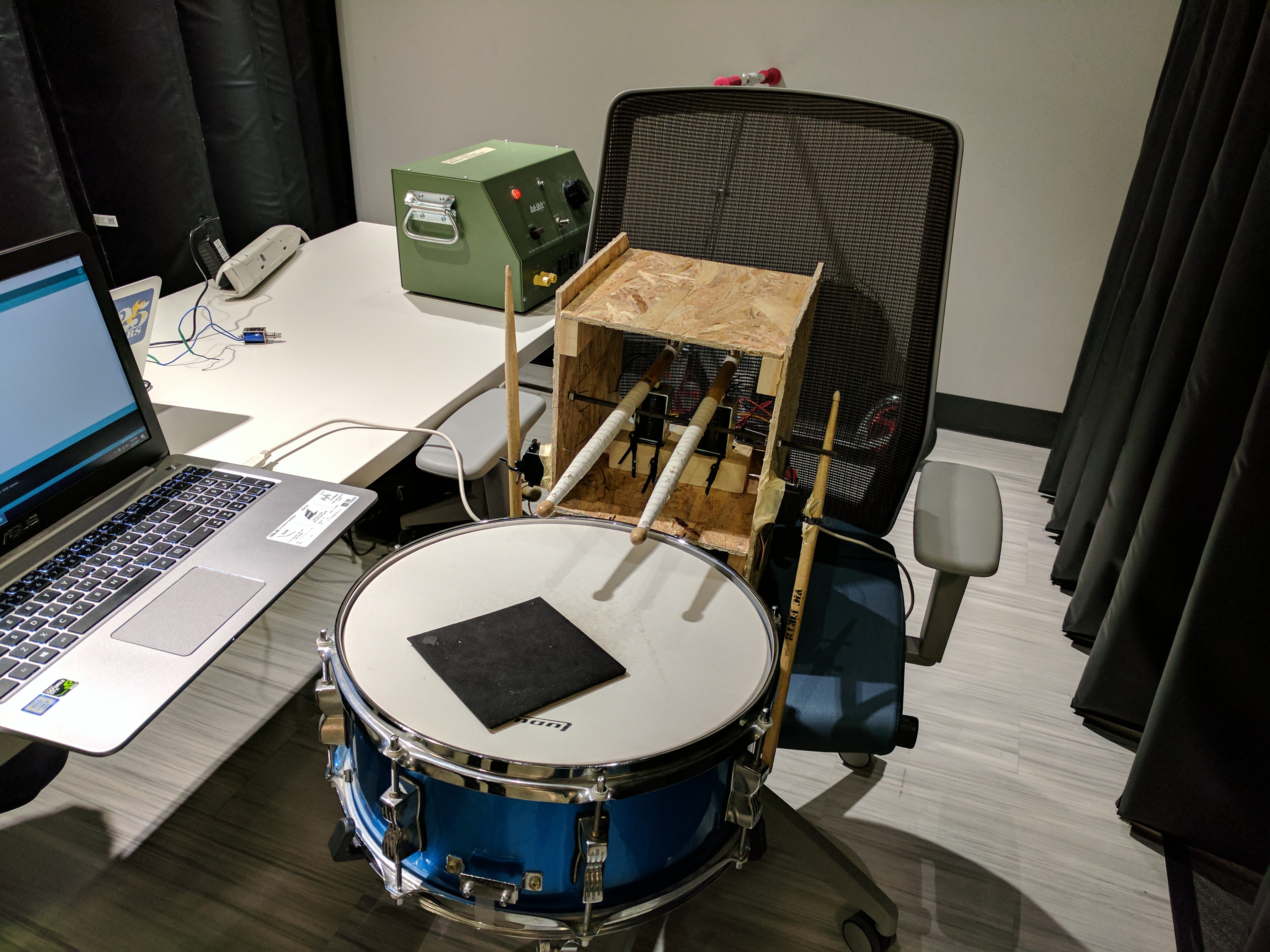 Drexel Drum on Display